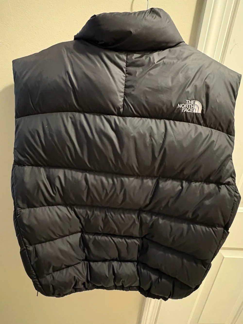 The North Face Black Quilted Down Vest